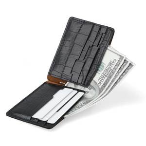 Service OEM/ODM, prix réduit, portefeuille en cuir, haute qualité, meilleur matériau, portefeuille en cuir personnalisé avec nom - Product Image 3