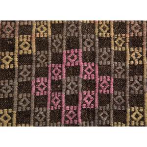 Alfombras de Lana Anudadas a Mano Nuray, Rosadas y Moradas, Geométricas, Estilo Boho, Rectangulares, 9x12, para Decoración de Sala de Estar, Pasillo, Modelo Sdkl-06 - Product Image 3
