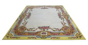 Alfombra de lana moderna elegante alfombra de algodón tejida a mano suave y gruesa con textura rica lavable para la decoración del suelo de la sala de estar del hogar - Product Image 5