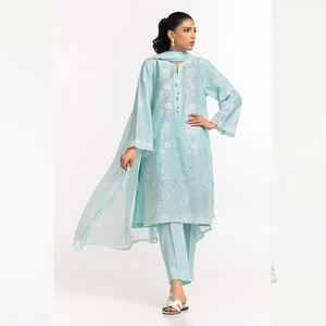 2025 nouveau Design Shalwar Kameez costumes pour femmes manches longues vêtements de cérémonie dans des vêtements indiens et pakistanais de haute qualité - Product Image 1
