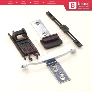 BSR507 4 Pieces Sunroof Shade Runner Slider Rail <b>Trim</b> Repair <b>Clips</b> for 3 Series E46 2003-2006 Facelift 54137134516 54138246025 - Product Image 5