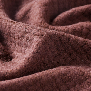 Tissu polaire en <span class=keywords><strong>laine</strong></span> mérinos 220g, chaud et respirant pour les couches <span class=keywords><strong>de</strong></span> <span class=keywords><strong>base</strong></span> <span class=keywords><strong>de</strong></span> randonnée Jacquard gaufré - Product Image 3