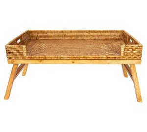 ถาดเสิร์ฟหวายพร้อมขาตั้งสำหรับงานเลี้ยงโต๊ะอาหาร - Product Image 1