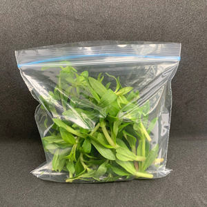 Clear PE Plastic Gravure Printed 45-70microns Thick Resealable <b>Grip</b> Seal Ziplock <b>Bags</b> Microwaveable Freezer Safe for Reliable - Product Image 1