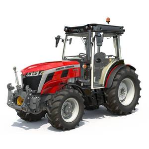 Tractor agrícola Massey Ferguson 399 4WD 90HP con motor y rodamiento-Mantenimiento de alta precisión a gran altitud en stock - Product Image 2