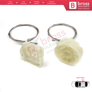 ชุดซ่อมมอเตอร์กระจกไฟฟ้าหลังขวา รุ่น BWR5496 สำหรับรถยนต์ 75 RJ MG ZT Brilliance B8 ปี 1998-2005 4/5 ประตู CVH101300 - Product Image 4