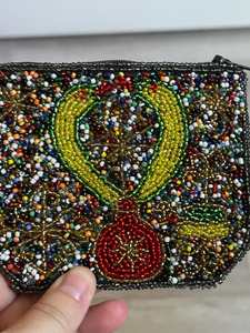Handmade Beaded Wallet Colorful Seed <b>Glass</b> Beads Bohemian Purse - Product Image 5