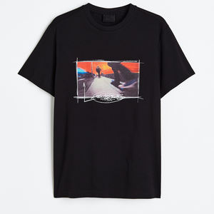 ขายส่งผ้าฝ้าย 100% พิมพ์คุณภาพสูงธรรมดาคุณภาพสูงโลโก้ที่กําหนดเองฤดูร้อน - Product Image 5