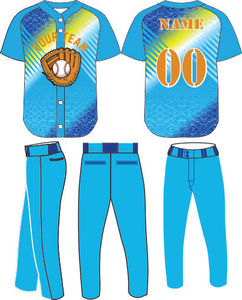 Ensemble d'uniformes de baseball personnalisés pour hommes, nouveau style, vêtements de sport respirants, tenue d'équipe au design unique, MUNTHA SPORTS, logo personnalisé - Product Image 1