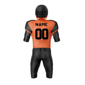 Ensembles d'uniformes de football américain Demi manches Polyester Made Sportswear Uniforme de football américain adulte avec design de sublimation - Product Image 2