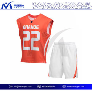 Ensemble de vêtements de sport de crosse haute performance Maillots et shorts d'équipe adultes personnalisés avec durabilité et flexibilité améliorées - Product Image 2