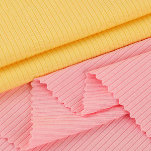 Rắn Nhuộm 230gsm 2*2 Màu Sắc Tùy Chỉnh Thoáng Khí <span class=keywords><strong>Polyester</strong></span> <span class=keywords><strong>Spandex</strong></span> Sườn Đan Vải Cho Thể Thao & Đồ Bơi Cô Gái - Product Image 4