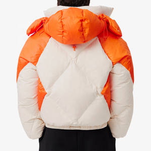 Veste matelassée à capuche unisexe personnalisée 2026 imperméable coupe-vent écologique avec rembourrage en polyester/coton - Product Image 4