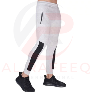 กางเกงขายาวสไตล์ไฮสตรีทสำหรับผู้ชายรุ่นใหม่ล่าสุด รับสกรีนโลโก้ ผลิตจากผ้าฝ้ายผสมโพลีเอสเตอร์ น้ำหนักเบา เอวกลาง ทรงตรง - Product Image 5