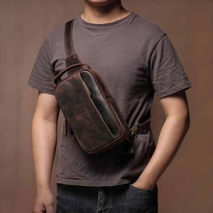 Sac à bandoulière en cuir véritable pour femmes Petit sac à bandoulière en cuir souple de luxe pour femmes - Product Image 5