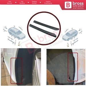 บังโคลนกันหิน BSP1016 ชุดหน้า 8K0853823 24 สำหรับ A4 MK4 8K5 B8 - Product Image 5