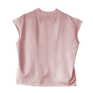 Camiseta de gran tamaño personalizada hecha de algodón serigrafía camisetas gráficas camiseta sin mangas chaleco sin mangas para hombres - Product Image 3