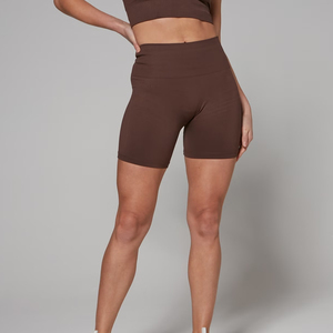 Shorts Deportivos de Cintura Alta para Mujer, con Logotipo Personalizado, de Alta Calidad, para Gimnasio, Verano, Casuales, Transpirables, de Secado Rápido - Product Image 2