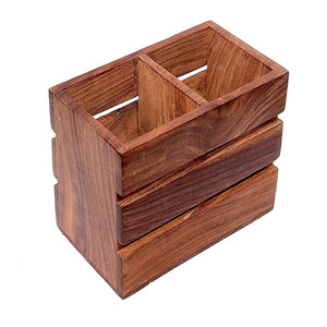Organisateur en bois dock en bois montre holden commode caddy bureau organisateur bois caddy cadeau au père Fabricant et exportateurs - Product Image 2