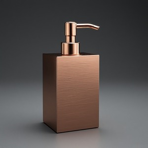 Distributeur de savon en acier de qualité supérieure, conçu pour les salles de bain modernes, offrant un look élégant, un corps robuste et une utilisation confortable et fluide. - Product Image 5