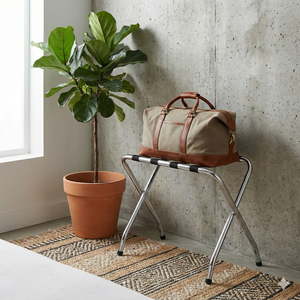 ชั้นวางกระเป๋าแบบมีท่อเหล็กสำหรับใช้ในบ้านที่เก็บของในบ้านเฟอร์นิเจอร์ - Product Image 1