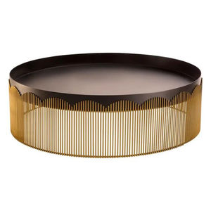Mesa de Centro de Diseño Único, Chapada en Oro, de la Mejor Calidad, Mueble Decorativo de Lujo para Sala de Estar a un Precio Impresionante - Product Image 4