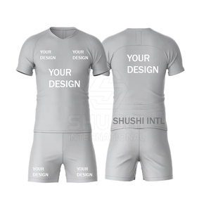 Tenue de football personnalisée sublimée, respirante, à séchage rapide, manches courtes, uniformes de football pour clubs, OEM ODM, uniforme de football personnalisé - Product Image 5