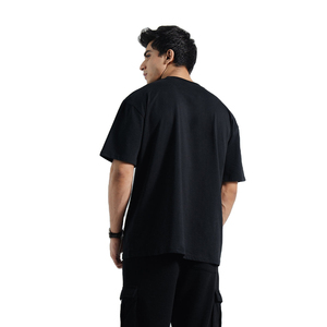 Camisetas de Lona para Hombre, 100% Algodón, Corte Regular, Antiarrugas, Transpirables, de Secado Rápido, Cuello Redondo, Manga Corta, 350g, Color Sólido, Venta al Por Mayor - Product Image 4