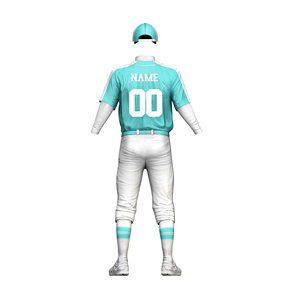 Nouveauté 2025, ensembles de tenues de baseball pour hommes de haute qualité, best-seller, respirants, 100% polyester, fabriqués au Pakistan - Product Image 2