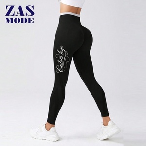 Leggings pour femmes, leggings décontractés à taille haute, avec dentelle, patchwork, couleur unie, poches, vêtements d'extérieur pour le printemps, yoga, fitness - Product Image 1