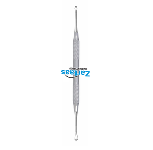 Haute qualité en acier inoxydable Instrument dentaire Buser ascenseurs périostés Double pointe 4.0mm x 4.0mm - Product Image 5