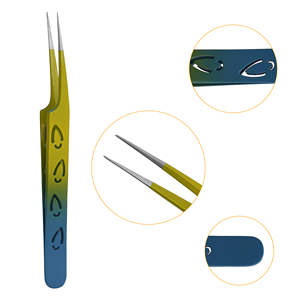 Pinzas de Precisión para Pestañas de Acero Inoxidable de Alta Calidad, Duraderas, 11 cm, Stahlmann Pro, Logotipo Personalizado, Punta Suave, Agarre Perfecto - Product Image 4