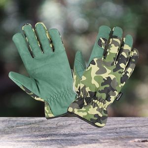 Guantes de seguridad de cuero de grano Premium Crouser Cuff ignífugos, anticortes, protección resistente para uso industrial y de construcción - Product Image 5