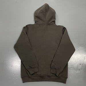 Sweat à capuche unisexe surdimensionné en polaire de haute qualité, fermeture éclair, hiver, homme, séchage rapide, respirant, poche, couleurs personnalisées, impression, broderie - Product Image 2