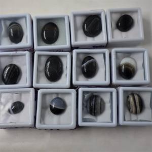 2025 approvisionnement en vrac mélange taille noir bandes Agate pierres précieuses pierre fabrication de bijoux Lot approvisionnement bandes Agate Lot bandes Lot Agate - Product Image 5