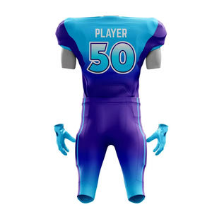 Uniforme de Fútbol Americano con Logotipo Frontal, Nuevo Diseño, Se Acepta Embalaje y Etiqueta Personalizados, Ropa Deportiva para Equipos - Product Image 5