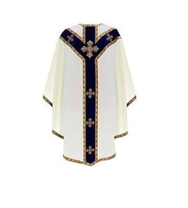 Vêtements fabriqués en usine Robes prêtre église catholique vêtements d'église de conception brodée à vendre - Product Image 6