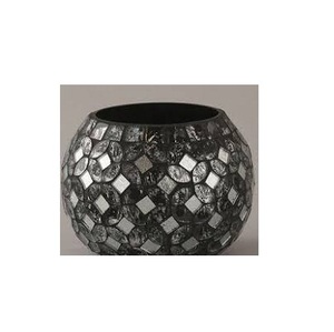 Factory Quality Turkish Mosaic Glass Crackle T Light Holder Potted <b>Plants</b> For Home Decoration Wedding Party Decor - Product Image 3