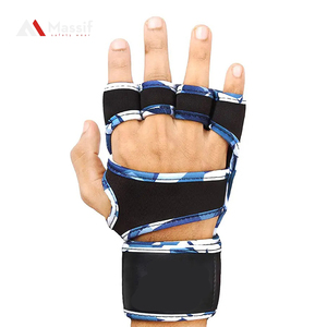 Chất lượng cao thông gió Găng tay cao su tổng hợp cho <span class=keywords><strong>Crossfit</strong></span> đào tạo tập thể dục Workout phòng tập thể dục tập thể dục và cử tạ - Product Image 3