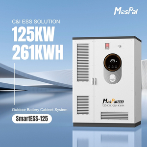 Mespal OEM 125kw 261kwh lưu trữ năng lượng hệ thống pin công nghiệp thương mại ESS năng lượng mặt trời lưu trữ năng lượng container - Product Image 2