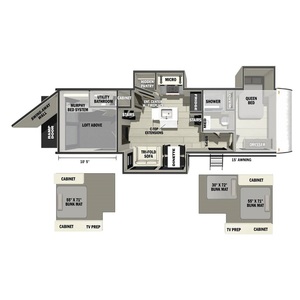 CLEAN TITLE 2026 Foorest River Wolf Pack 397STAY - Product Image 3