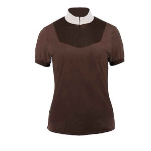 Wholesale Women Luxury Horse <b>Riding</b> Base Layer Equestrian Suit Stretchy Customised Logo High Quality Short Sleeve Base Layers - Product Image 2