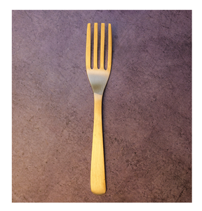 Tenedor de latón elegante diseñado personalizado hecho a mano recién cena tenedor Acción de Gracias decoración de fiesta de cumpleaños - Product Image 1