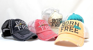 Gorra Snapback Bordada en 3D Born Free, Tejido Común, Ajustada, Unisex, Deportiva, para las Cuatro Estaciones, de 6 Paneles - Product Image 5