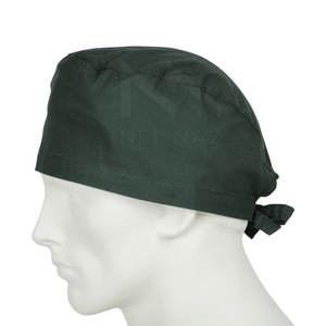 Hospital Unisex Médico Scrub Hat Diadema Uniformes ajustables Doctor trabajo algodón Scrub Hat - Product Image 1