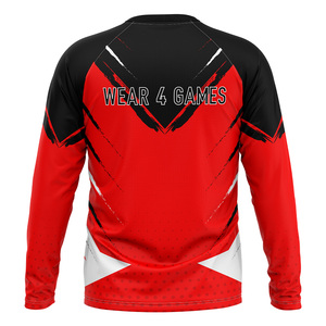 W4G Top de gimnasio de compresión hecho a medida 100% poliéster respetuoso con el medio ambiente transpirable sin costuras ligero de secado rápido flaco diseño Simple - Product Image 2