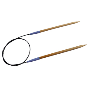 Aiguilles à tricoter circulaires en bois certifiées de haute qualité avec couleur et longueur personnalisées 24-100cm - Product Image 1