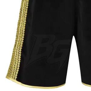 Pantalones Cortos de Boxeo de Satén de Primera Calidad, Transpirables, de Secado Rápido, Diseño Cómodo en la Cintura, Opciones Personalizables, Precio Competitivo - Product Image 6
