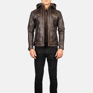 Nuevas chaquetas de cuero de gran oferta para hombres y ajuste cómodo de alta calidad y ropa de calle para chaqueta de cuero de invierno - Product Image 3