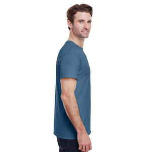 Venta al por mayor OEM logotipo personalizado impresión Camiseta 100% algodón hombres liso personalizado en blanco hombres camiseta - Product Image 5